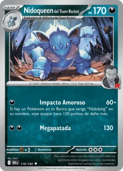 Team Rocket's Nidoqueen #116/182 · Pokémon