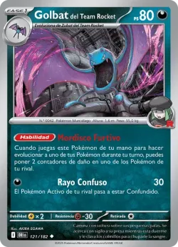 Team Rocket's Golbat #121/182 · Pokémon