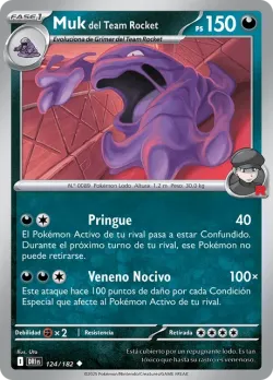 Team Rocket's Muk #124/182 · Pokémon