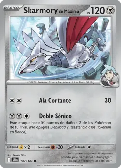 Steven's Skarmory #142/182 · Pokémon