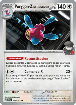 Team Rocket's Porygon-Z #155/182 · Pokémon
