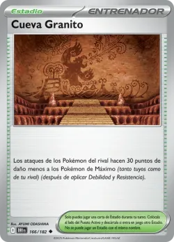 Granite Cave #166/182 · Pokémon
