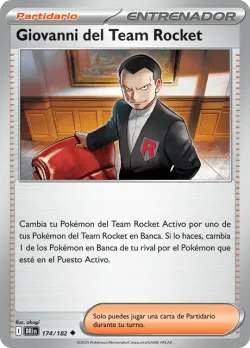 Team Rocket's Giovanni #174/182 · Pokémon