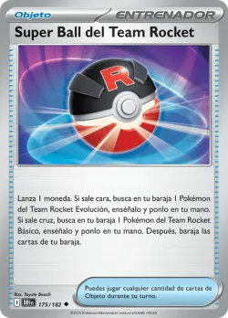 Team Rocket's Great Ball #175/182 · Pokémon