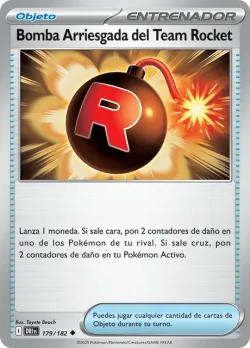 Team Rocket's Venture Bomb #179/182 · Pokémon