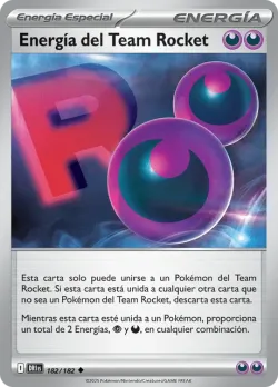 Team Rocket's Energy #182/182 · Pokémon