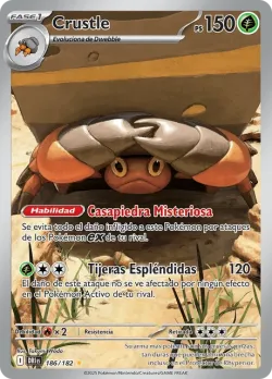 Crustle #186/182 · Pokémon