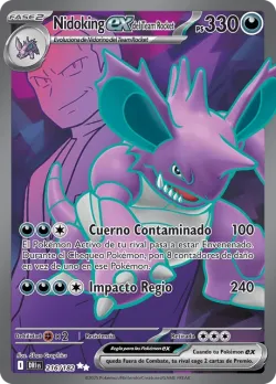 Team Rocket's Nidoking ex #216/182 · Pokémon