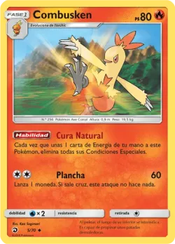 Combusken #5/70 · Pokémon