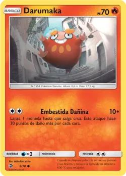 Darumaka #8/70 · Pokémon