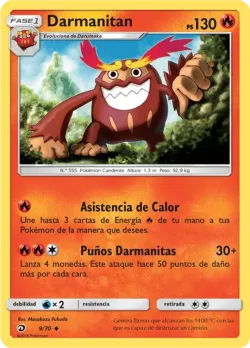 Darmanitan #9/70 · Pokémon