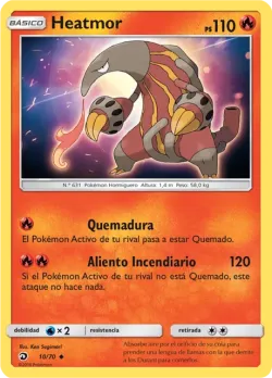 Heatmor #10/70 · Pokémon