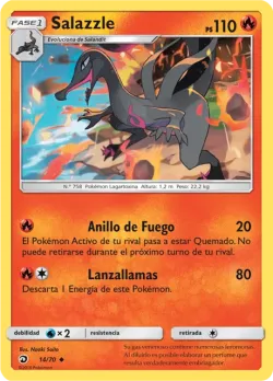Salazzle #14/70 · Pokémon