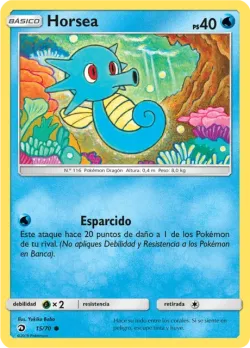 Horsea #15/70 · Pokémon