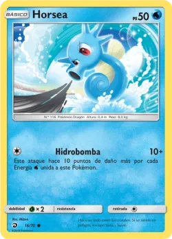 Horsea #16/70 · Pokémon