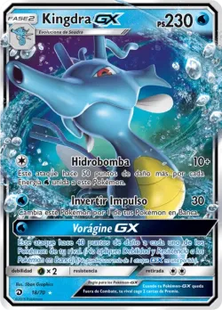 Kingdra-GX #18/70 · Pokémon