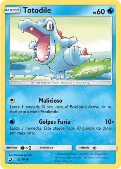Totodile #22/70 · Pokémon