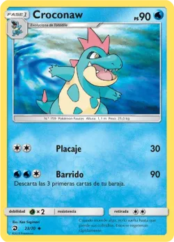 Croconaw #23/70 · Pokémon