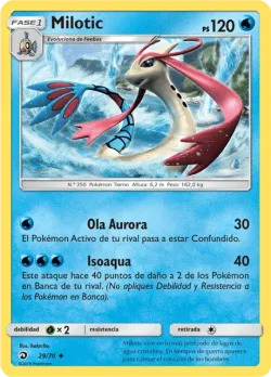 Milotic #29/70 · Pokémon