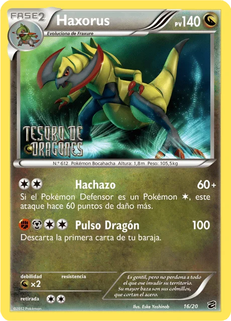 Haxorus 「DRV 016」「ES」