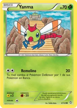 Yanma #4/124 · Pokémon