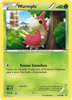 Wurmple #6/124 · Pokémon