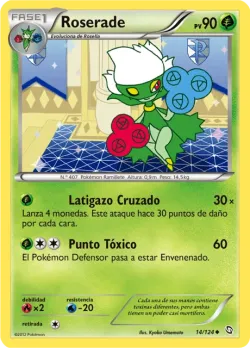 Roserade #14/124 · Pokémon