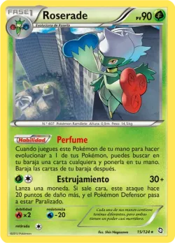 Roserade #15/124 · Pokémon