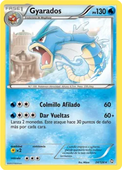 Gyarados #24/124 · Pokémon