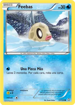 Feebas #27/124 · Pokémon