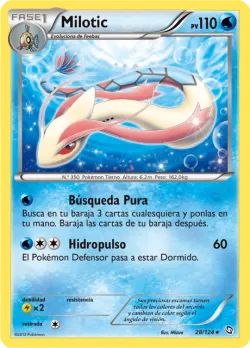 Milotic #28/124 · Pokémon