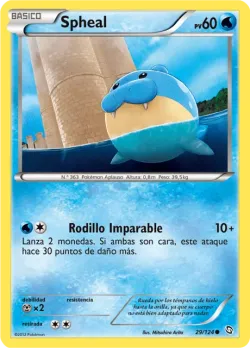 Spheal #29/124 · Pokémon
