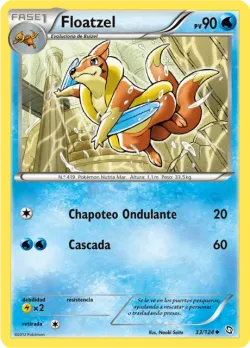 Floatzel #33/124 · Pokémon