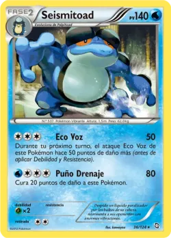 Seismitoad #36/124 · Pokémon