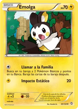 Emolga #45/124 · Pokémon