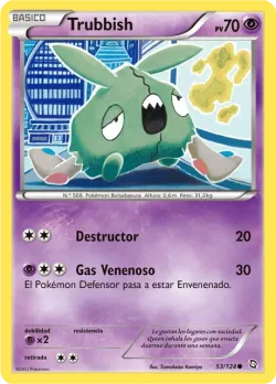 Trubbish #53/124 · Pokémon