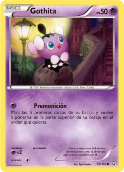 Gothita #55/124 · Pokémon