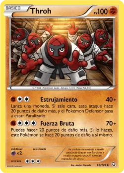 Throh #68/124 · Pokémon