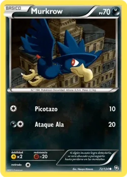 Murkrow #72/124 · Pokémon