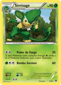 Simisage #2/98 · Pokémon