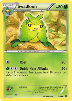Swadloon #5/98 · Pokémon
