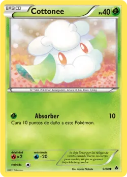Cottonee #9/98 · Pokémon