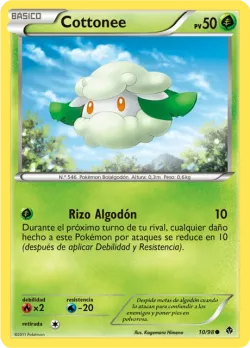 Cottonee #10/98 · Pokémon