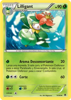 Lilligant #14/98 · Pokémon