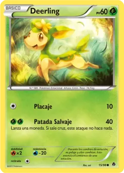 Deerling #15/98 · Pokémon