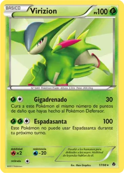 Virizion #17/98 · Pokémon