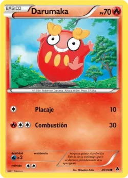 Darumaka #20/98 · Pokémon