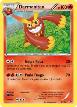 Darmanitan #21/98 · Pokémon