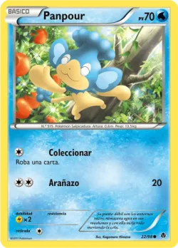Panpour #22/98 · Pokémon