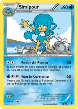 Simipour #23/98 · Pokémon